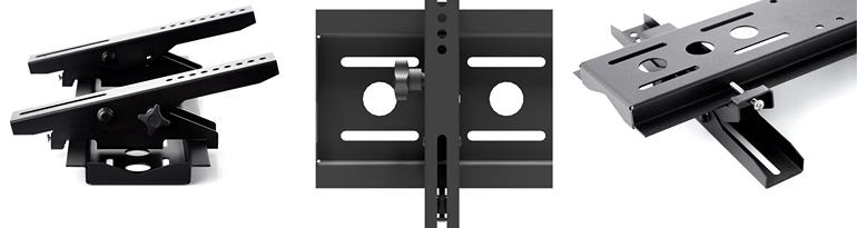 Profesionální sklopný držák na Tv monitor 23 až 50 palců, ocel 3mm, nosnost 60kg Edbak LWB2