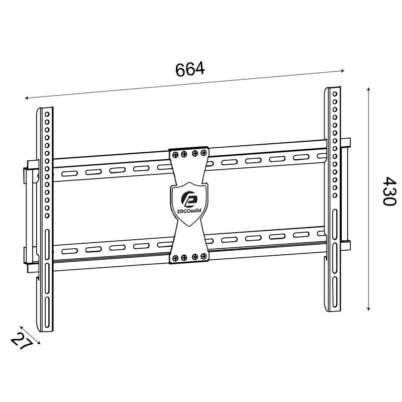 Držák Ergosolid PERTO-4F