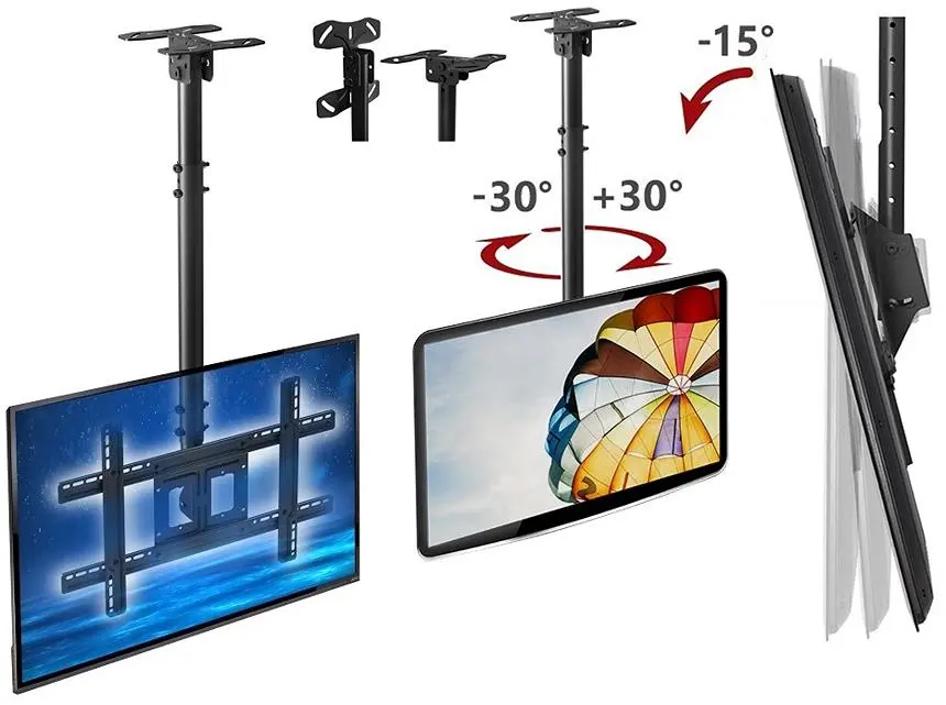 Stropní ale i nástěnný držák na televizory a monitory ErtuSolid T1590