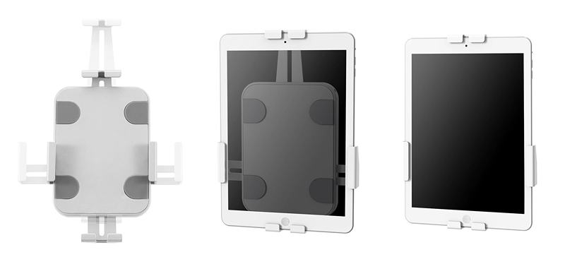 Držák na tablet iPad pro uchycení na stěnu nebo na jakýkoliv držák s VESA 100x100 Fiber mounts M4C69-W