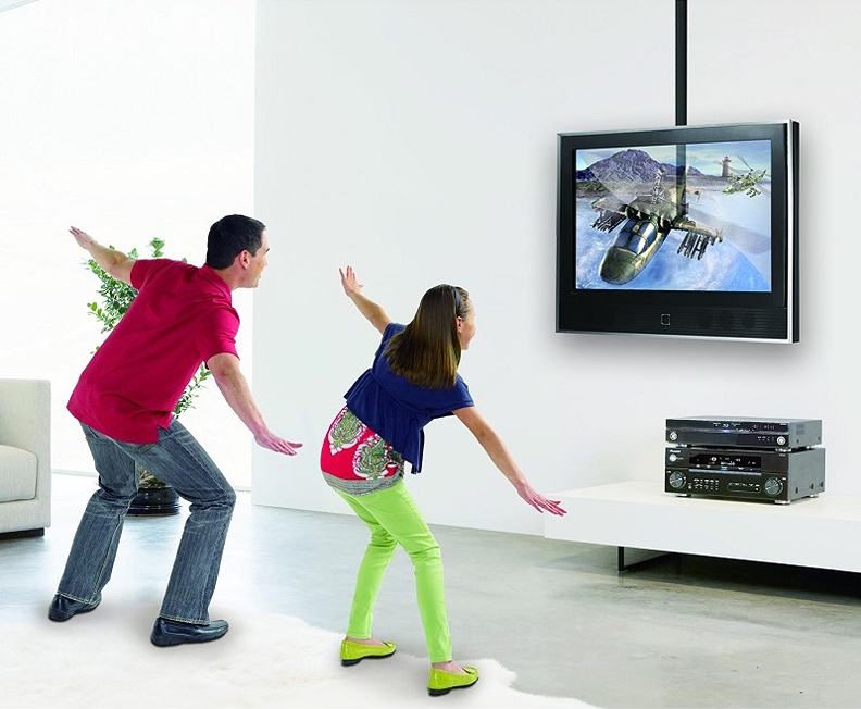 Stropní držák na TV monitor displej Fiber Novelty C200