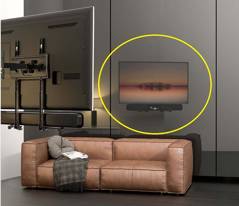 Univerzální přídavný držák soundbaru Fiber Mounts M9C14