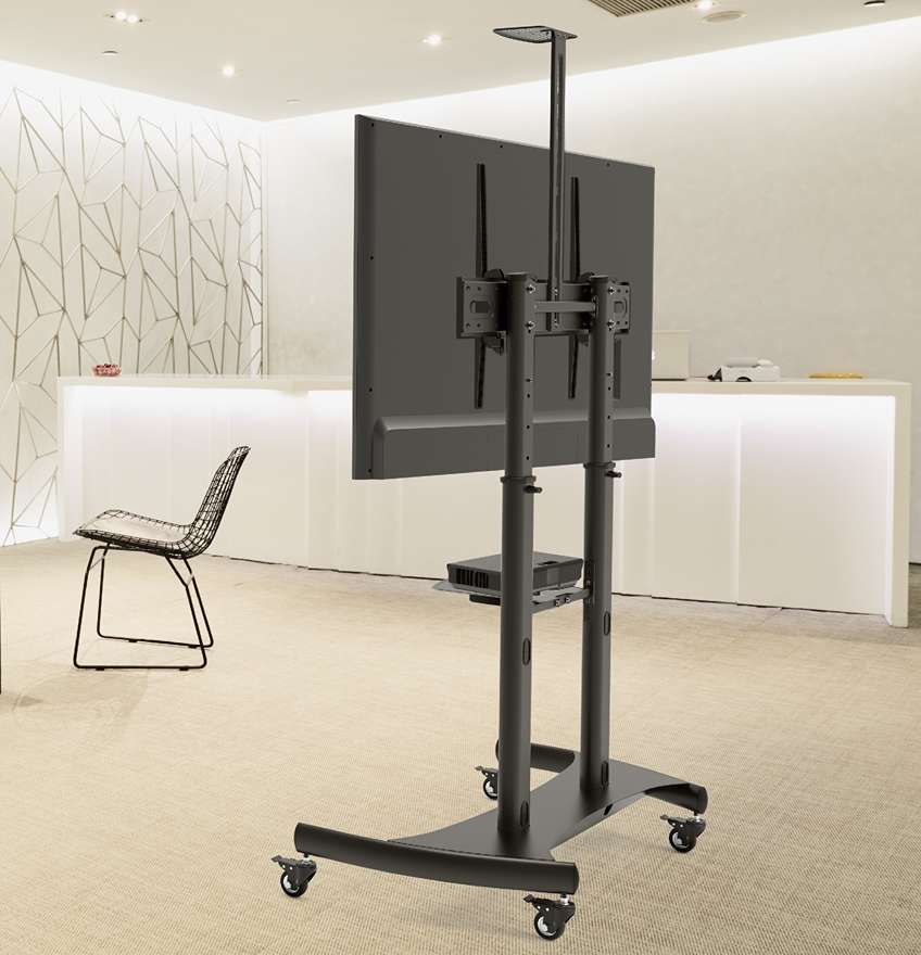 Televizní stojany na konference, přednášky, prezentace na Tv monitory 43" - 90" NB AVA1800B