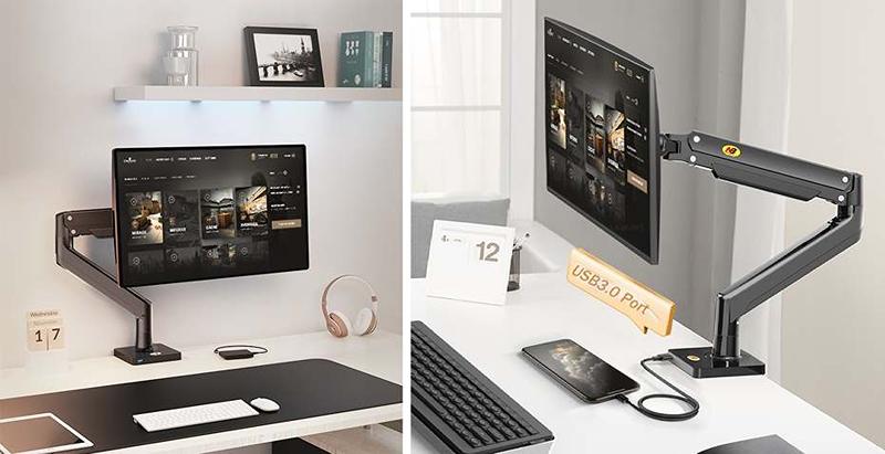 Kancelářský ergonomický držák na monitor nebo Tv NB G45