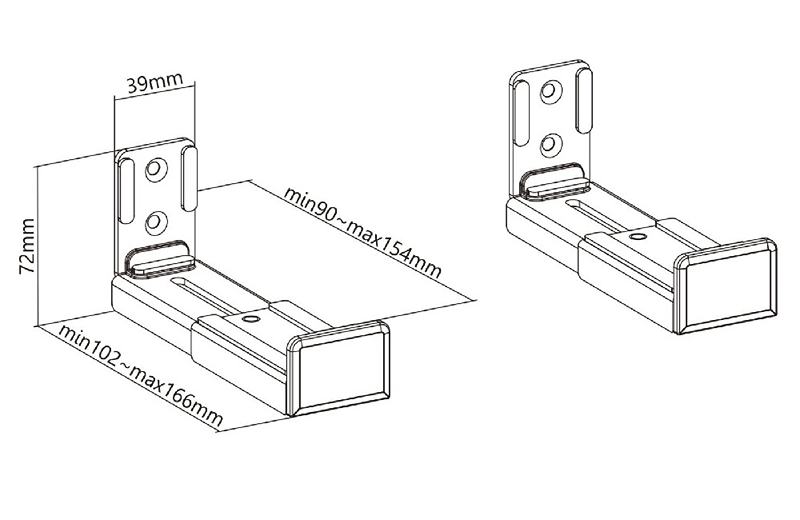 Držák na soundbar Fiber Mounts M9C32