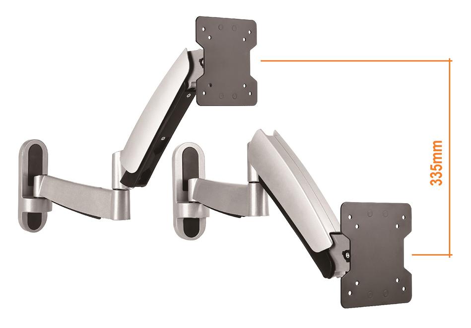 Polohovatelný držák Tv monitoru Fiber Mounts Fine1