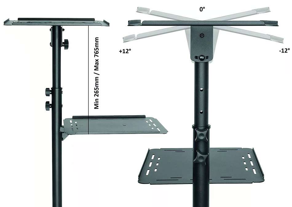 Stolek na notebook projektor Fiber Mounts Fm88