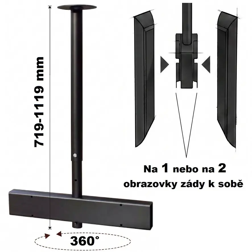 Stropní držák OMB Lift New