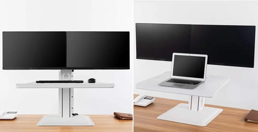 Stolní držák pro 2 monitory NB ST15-2AW