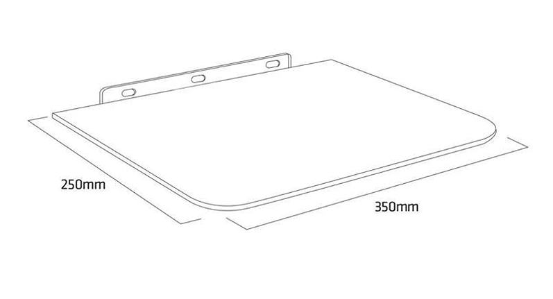 Polička Fiber Mounts M7C38