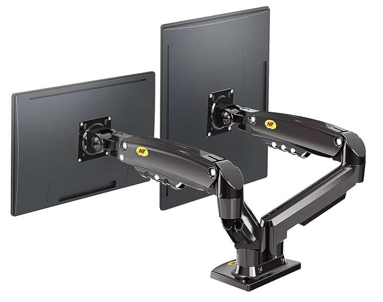Stolní držák na 2 monitory NB F160