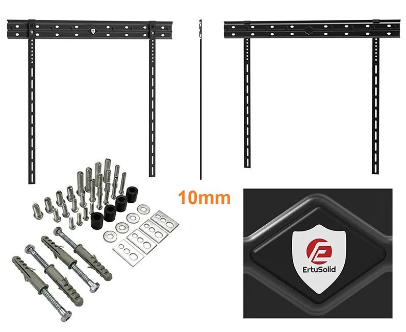 Fixní držák TV ErtuSolid Ultra-10F