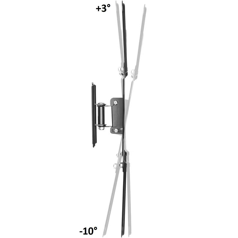 Otočný sklopný nástěnný držák monitoru TV Fiber Mounts FM51