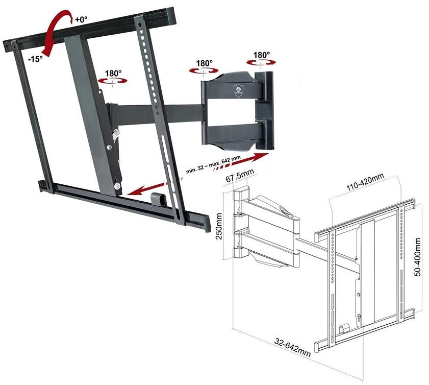 Tv držák Ergosolid Branta