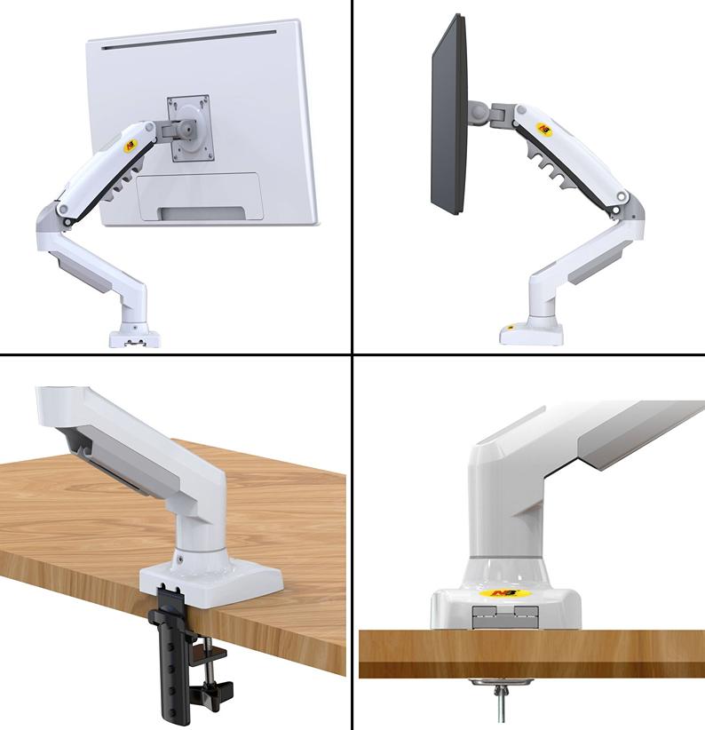 Držák na monitor NB F80W bílý