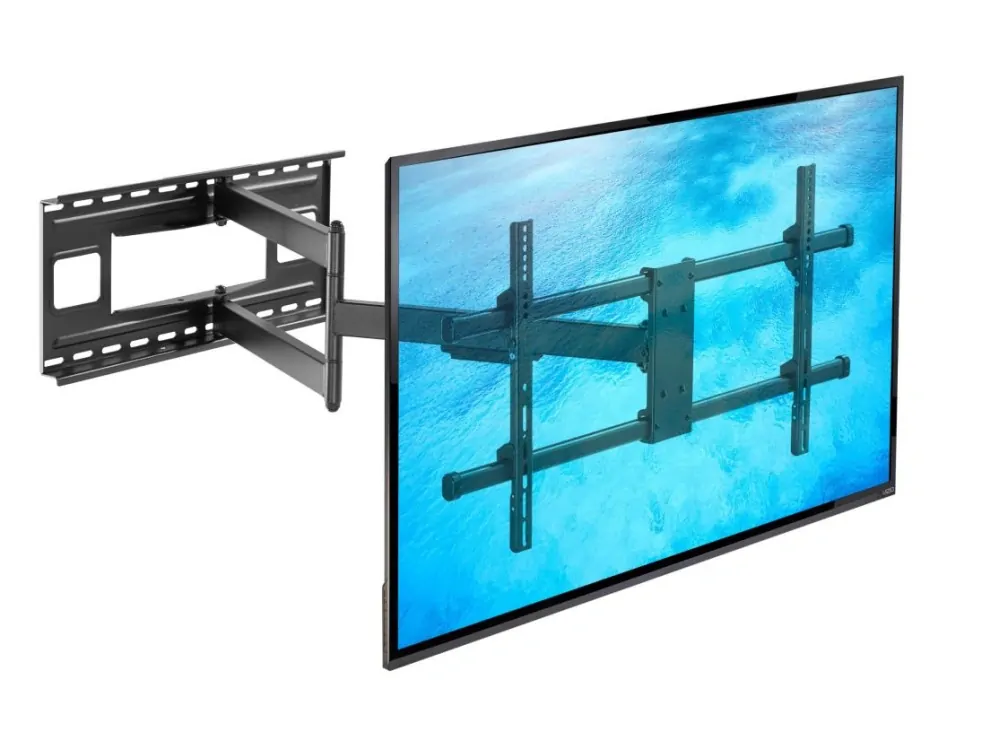 Extra dlouhý držák pro otočení kolmo ke zdi Tv s úhlopříčkou 43 palců až 80 palců