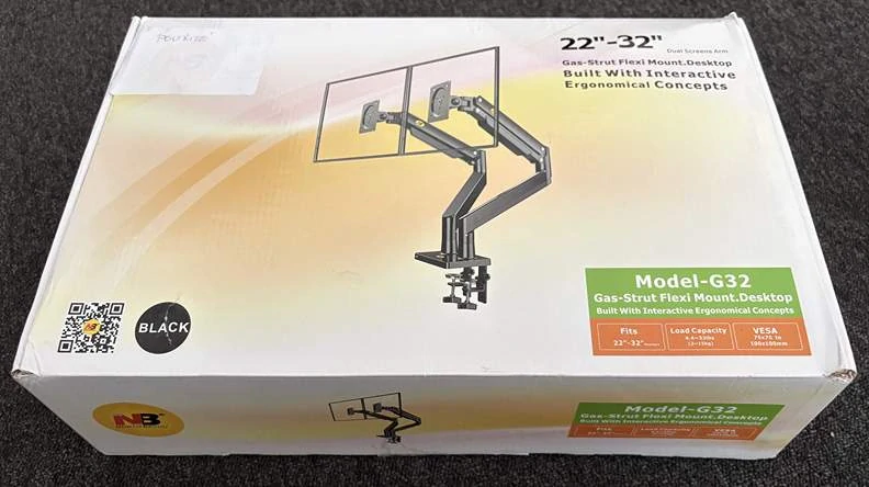 Držák 2 monitorů NB G32 - použitý, zkontrolovaný
