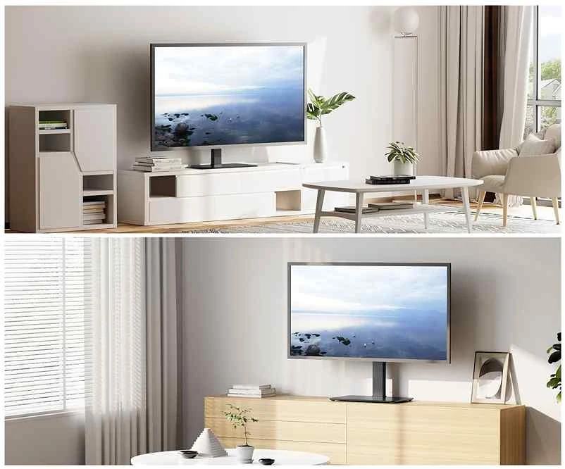 Elegantní držák Tv na televizní stolek Ergosolid Castor 2