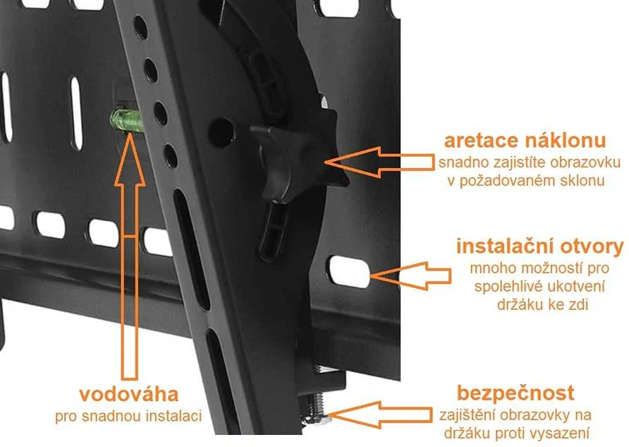 Držák Tv s náklonem Fiber Mounts M7C78