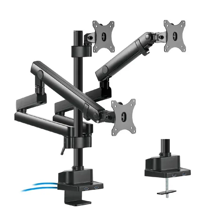 Stolní držák na 3 monitory Fiber Mounts M8C11