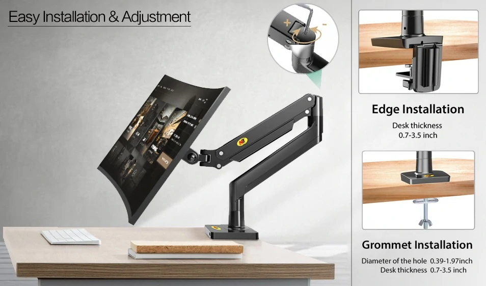 Ergonomický držák monitoru NB G45