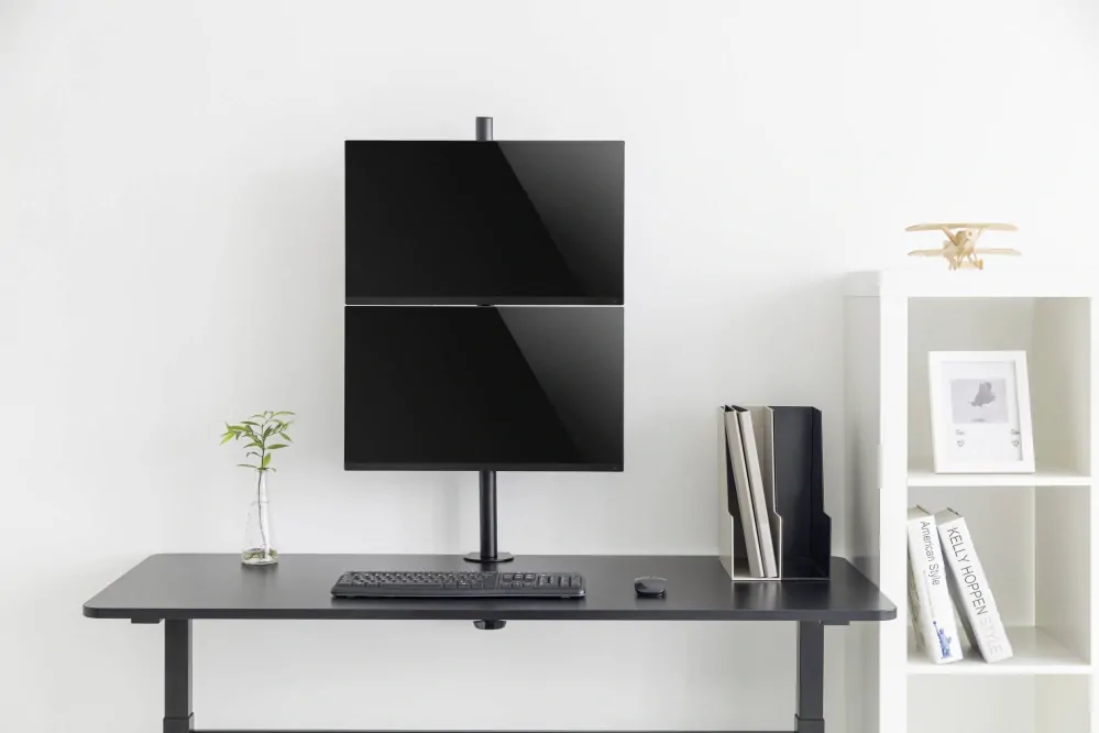 Stolní držák 2 monitorů Fiber Mounts M9C66