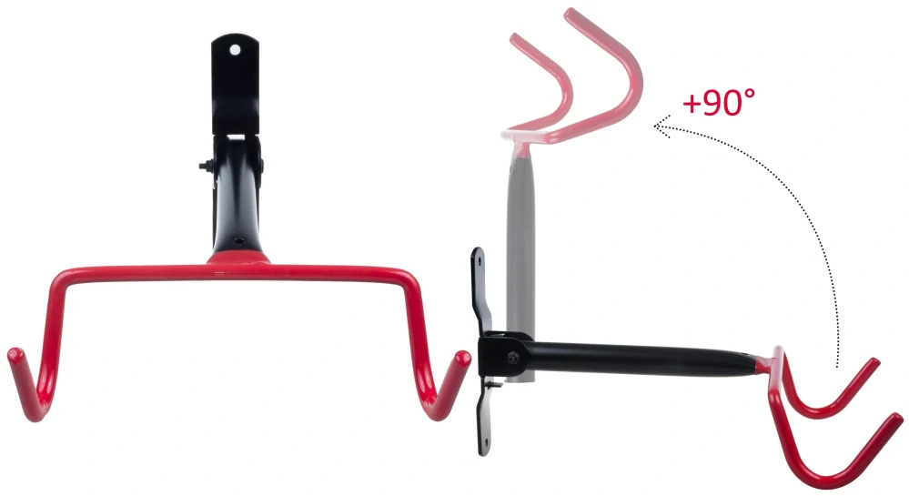 Možnost zaklopení držáku jízdního kola ke zdi Fiber Mounts M4C30