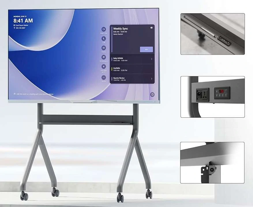 Elektrický stojan na multimediální tabule a multimediální dotykové monitory NB P220