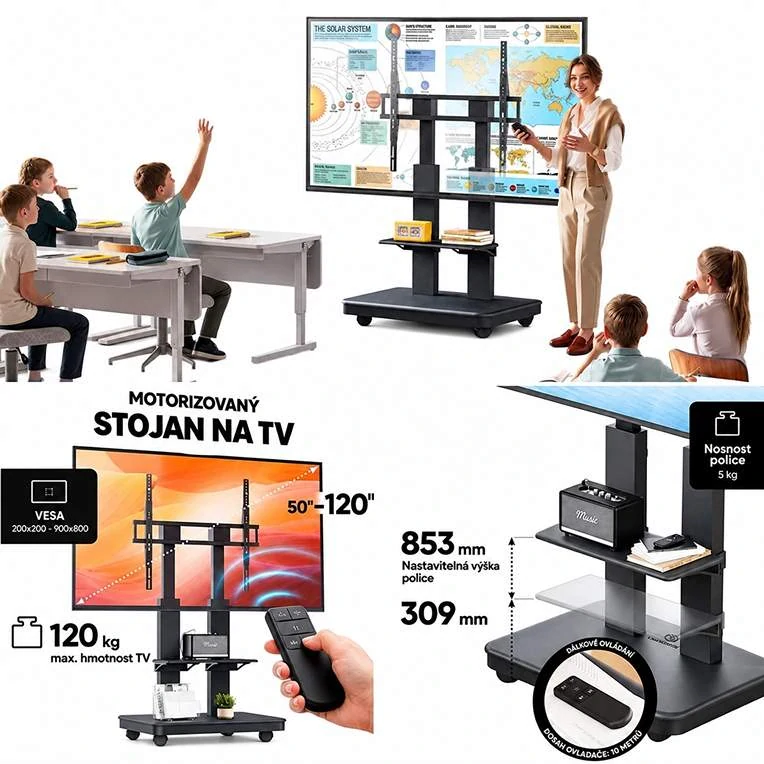 Elektrický stojan na Tv Onkron TS2811E