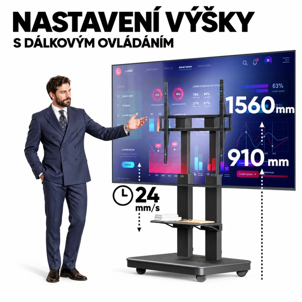 Elektrický stojan na Tv Onkron TS2811E