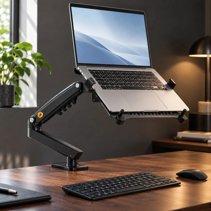 NB A5-FP2 - polohovatelný stolní držák na notebook 10-17"