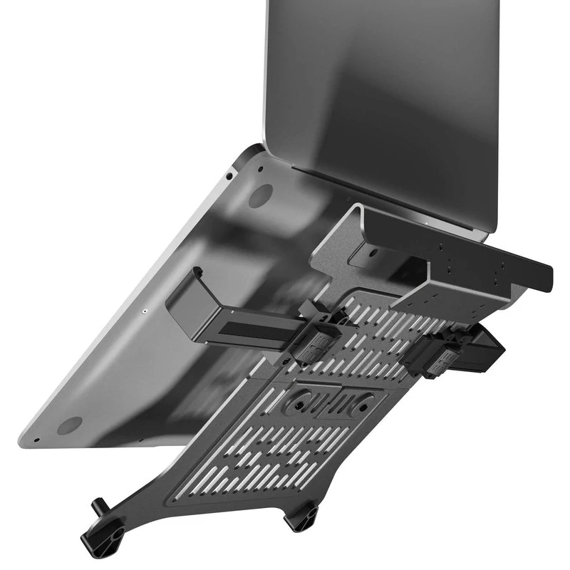 Držák pro uchycení notebooku / laptopu, instalace na držáky a stojany s VESA 75x75 nebo 100x100