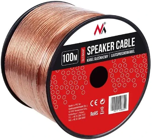 Reproduktorový kabel 2x1,5mm 100m Fiber Mounts KR100