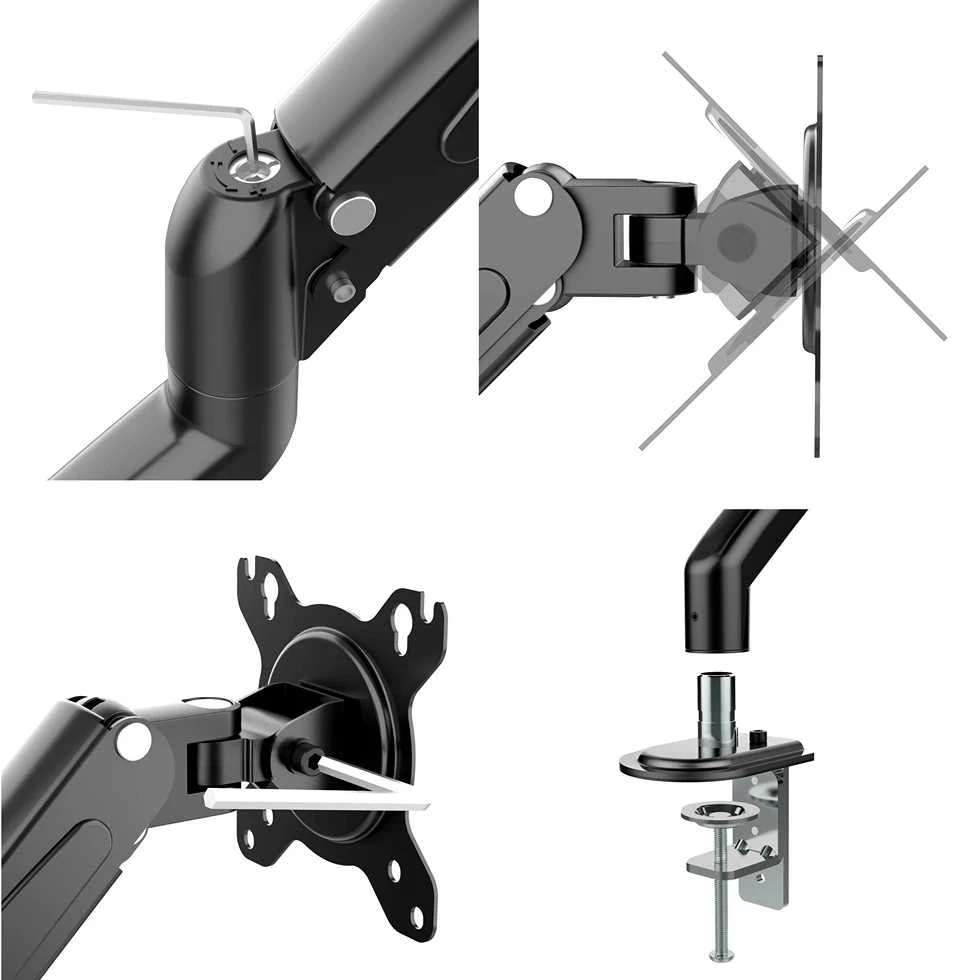 Zavěste si monitor na stolní držák Fiber Mounts M8C6