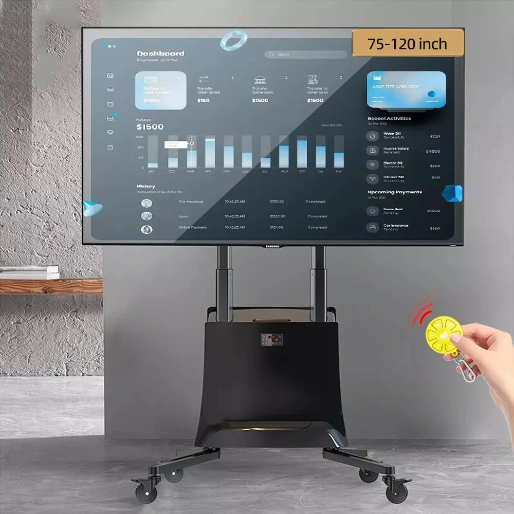 Profesionální elektrický mobilní televizní stojan NB G100B
