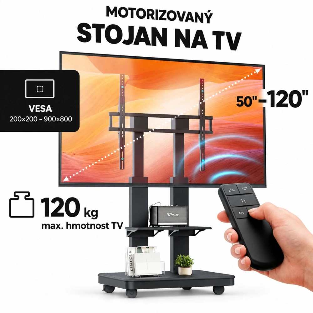 Elektrický stojan na Tv Onkron TS2811E