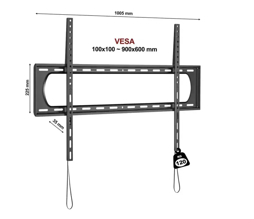 Držák na TV / monitor / obrazovku 55 - 130 palců Fiber Novelty C6F