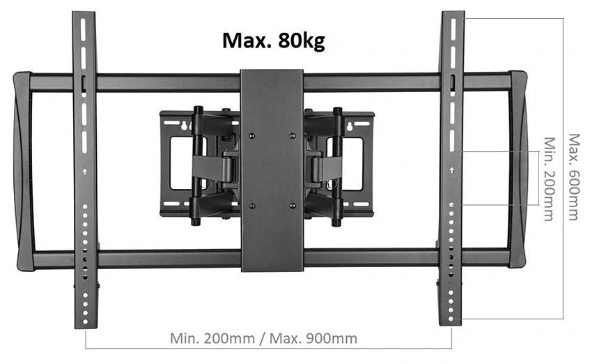 Držák Tv extra pevný Fiber Mounts Terano