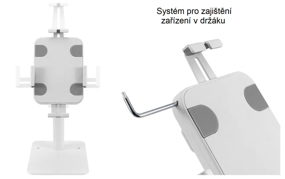 Držák tabletu stolní nebo nástěnný Fiber Mounts M4C68W