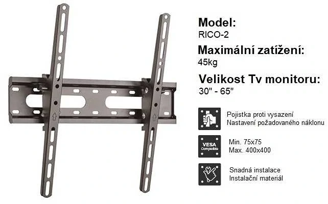 Sklopný televizní držák Fiber Mounts Rico-2