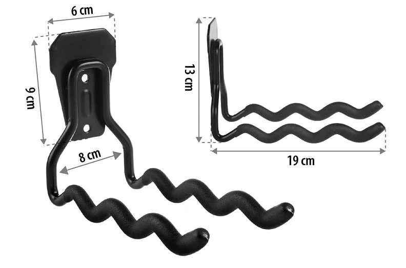 Nástěnný držák na kolo nebo nářadí Fiber Mounts M4C86