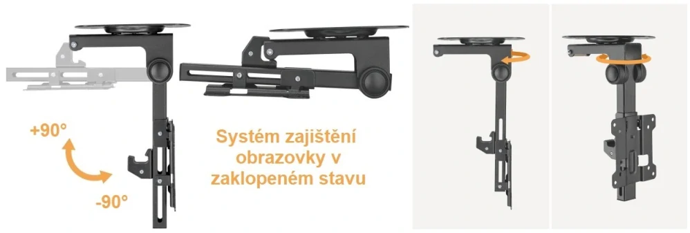Držák Tv monitoru Fiber Mounts Reizer