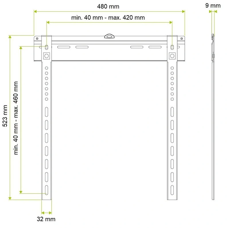 Držák na TV Fiber Mounts Thin9