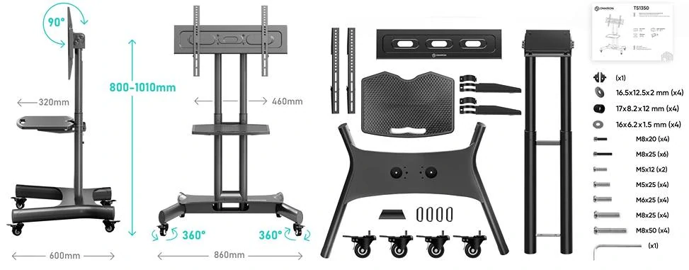 Náhledový Tv stojan Onkron TS1350
