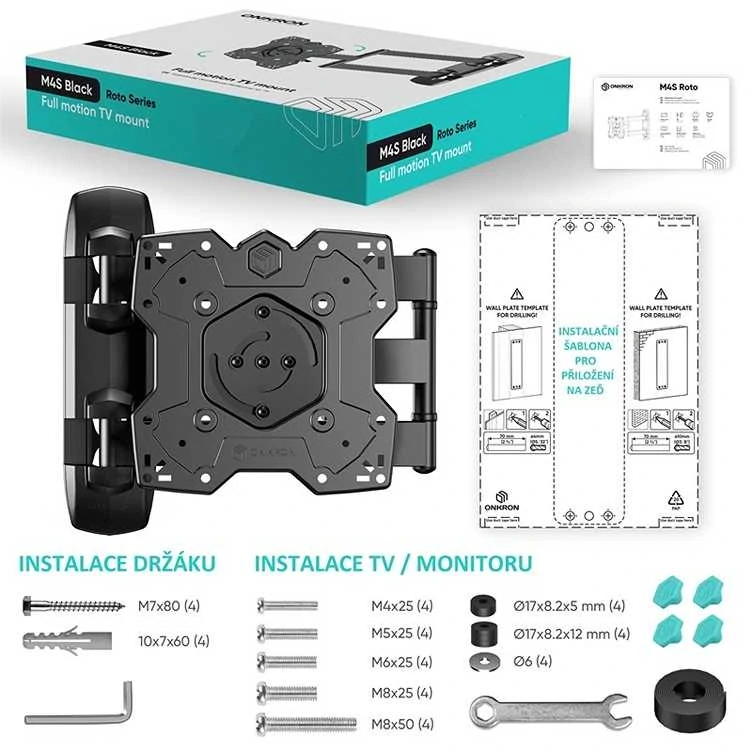Rotační Tv držák Onkron M4S