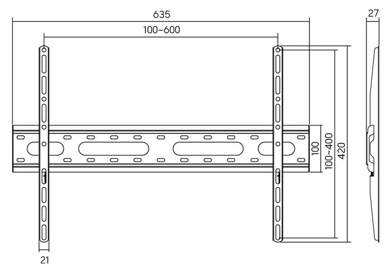 Fixn&iacute; drž&aacute;k na TV Fiber Mounts FN45F