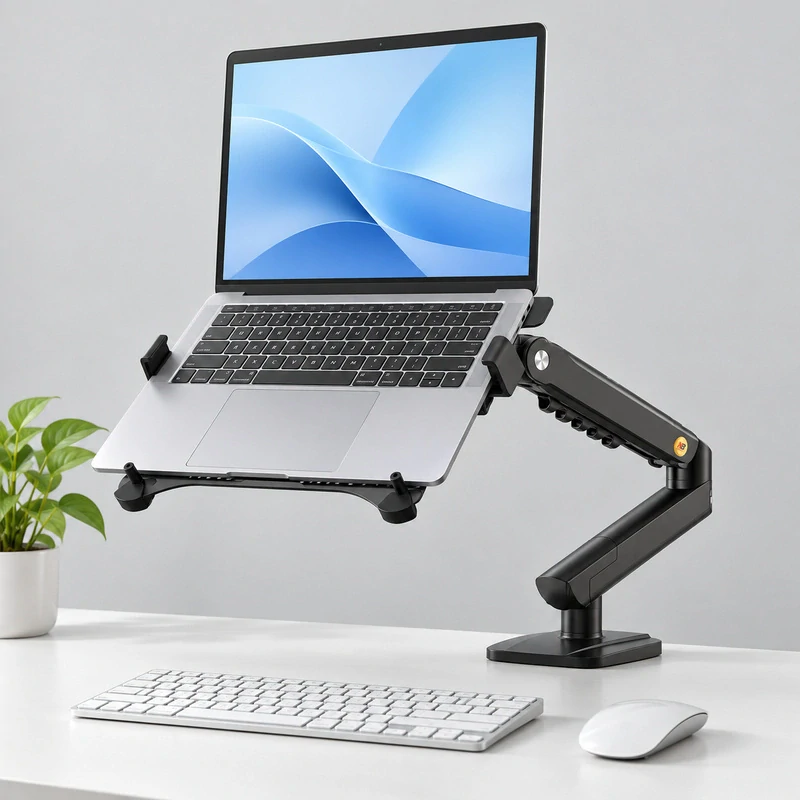 NB A5-FP2 - polohovatelný stolní držák na notebook 10-17"