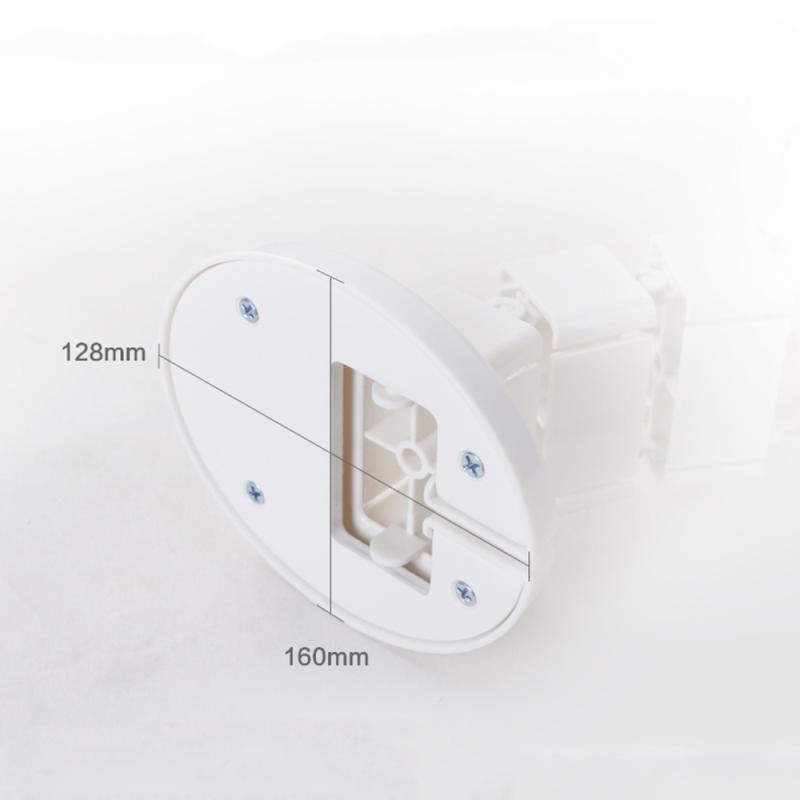Rozměry stolního svodu na kabeláž Ergosolid Mask120B