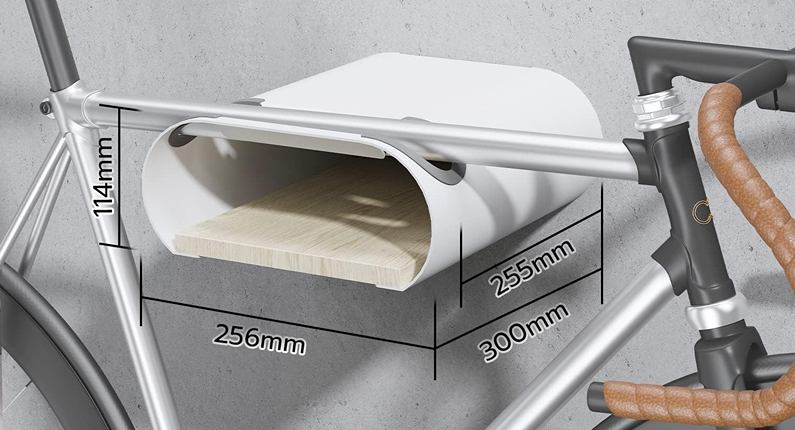 Držák na kolo s přihrádkou Fiber Mounts M4C66