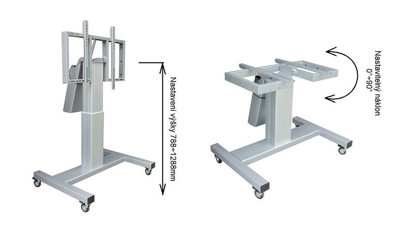 Profesionální Tv stojan OMB Electric Trolley